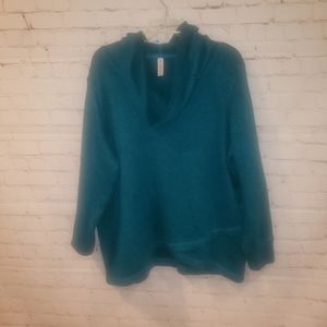 Ideology - Cowl neck fleece pullover sweater